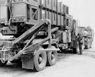 Task Force 8/43 Soldier Emplacing a Patriot Launcher