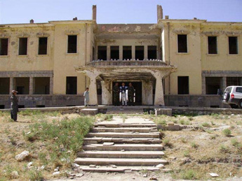 Photo: The front of the Afghan National Military Museum 2006. All photographs courtesy of Raymond Lutz.