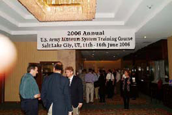Photo: The opening reception at the 2006 training course. All photographs courtesy of John Paschal 