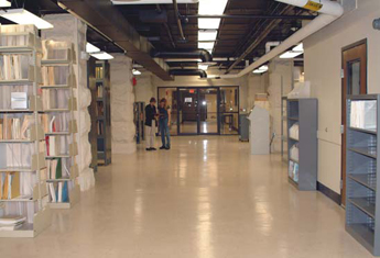 Photo: The newly opened Resource Center, June 2006. All