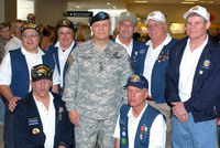 Photo: Gen. Richard A. Cody, U.S. Army Vice Chief of Staff, with volunteers. All photographs courtesy of John Kinney.