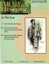 Army History Issue 55, Winter 2002