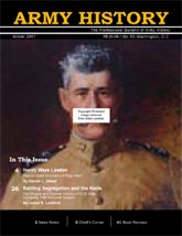Army History Issue 63, Winter 2007