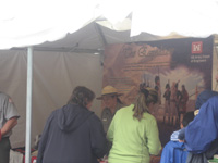 Photo:  US Army Corps of Engineers interpretive display introduced visitors as to how the Army and its Soldiers have contributed to the development of the nation in peace and war, on the St. Louis Riverfront at the “Currents of Change” National Signature Event.