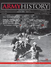Army History, Issue 116, summer 2020