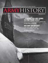 Army History, Issue 121, fall 2021
