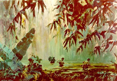 Painting, Patrol in the Jungle