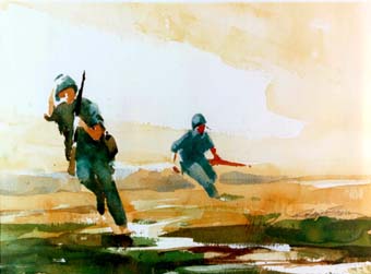 Image Painting, Infantry Soldiers