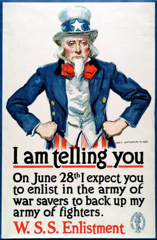 i want you to join the us army poster