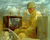 Painting, Radioman