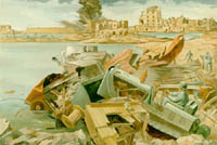 Painting, Clearing the Port of Civitavecchia