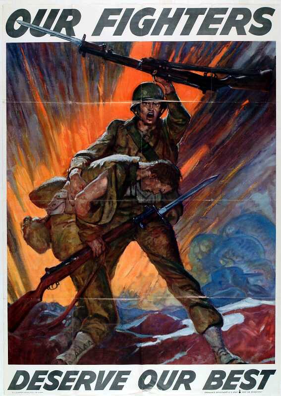 Military Wall Decor,World War 2 Poster,wwII us army,vintage war poster Vintage WWII American Propaganda Poster printable wall art digital