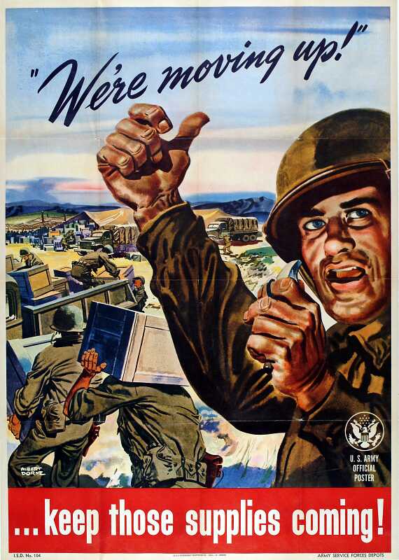 World War 2 Army Poster