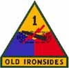 Image: 1st Armored Division Shoulder Sleeve Insignia