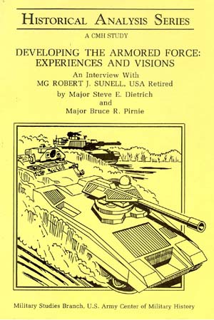 Cover, Developing the Armored Force: Experiences and Visions