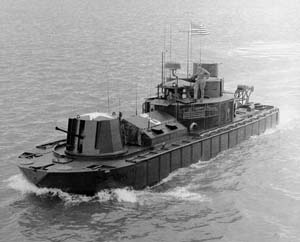 Command and communications boat.