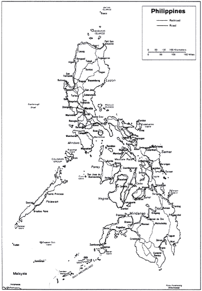 Map: The Philippines