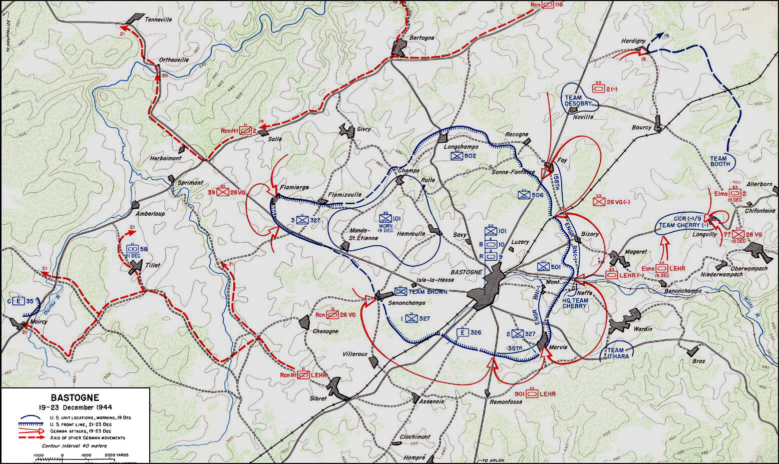 Ardennen Belgie Maps