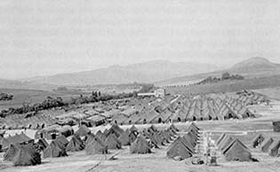 View of general hospital near Constantine, Algeria, 1943.