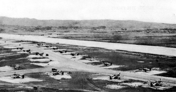 Photo: DEVELOPMENT OF AIRFIELD