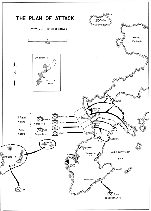 MAP NO. 3: The  Plan of Attack