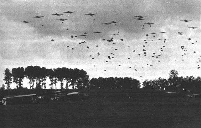 Photo: 82d Airborne Division Drop near Grave.