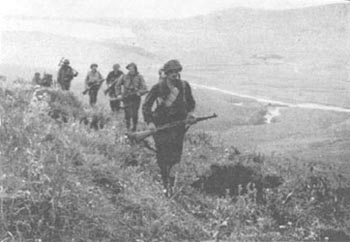 Infantry Battalion Approaching Bizerte