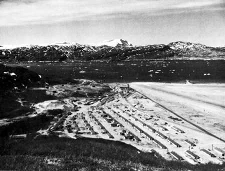 Photo: SECTION OF A GREENLAND AIRFIELD, 1943