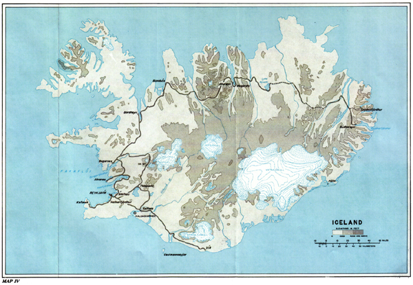 MAP IV - ICELAND