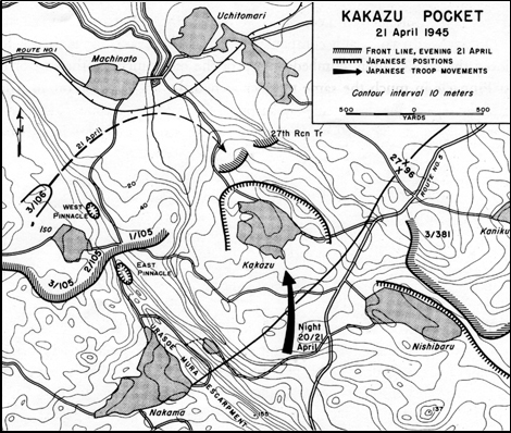 MAP NO. 5: Kakazu Pocket