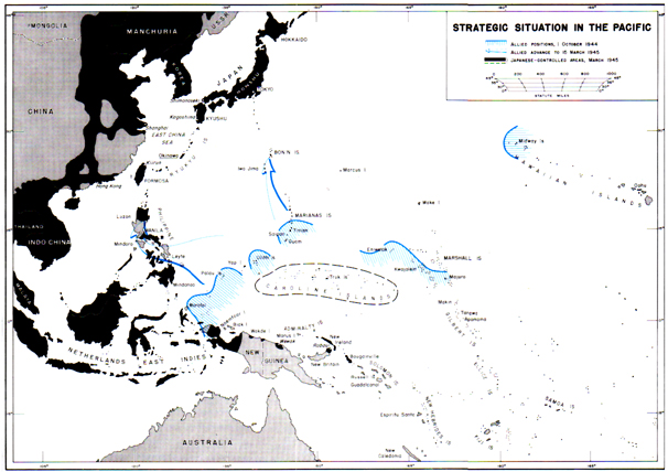 Map I: Strategic Situation in the Pacific