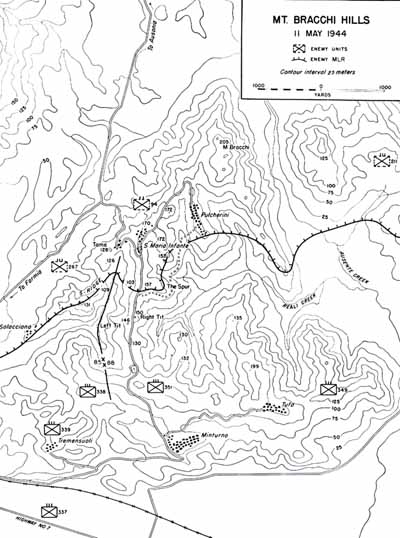 Map 2:  Mt. Bracchi Hills