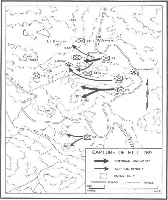 Map No. 10: Capture of Hill 769