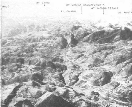 Photo: The Mountains Facing VI Corps