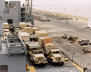 Military Traffic Management Command Terminal, Rota, Spain