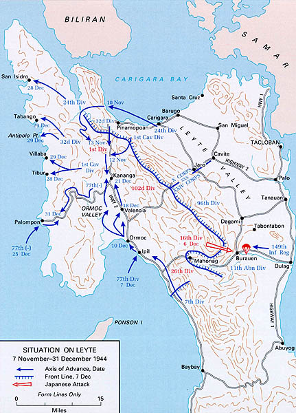 Road Map Of Leyte
