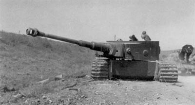 German Mark VI Tiger tank.