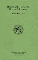 Department of the Army Historical Summary: Fiscal Year 1983