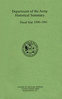 Department of the Army Historical Summary: Fiscal Year 1990-1991