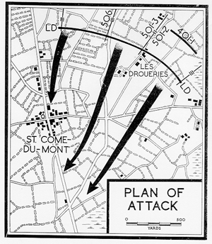 Map: Plan of Attack