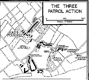 Map, The Three Patrol Action
