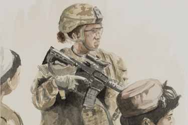 american soldier art