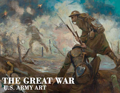 The Great War: U.S. Army Art book cover