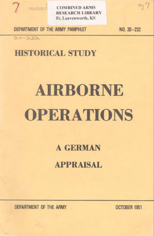 Airborn Operations, a German Appraisal