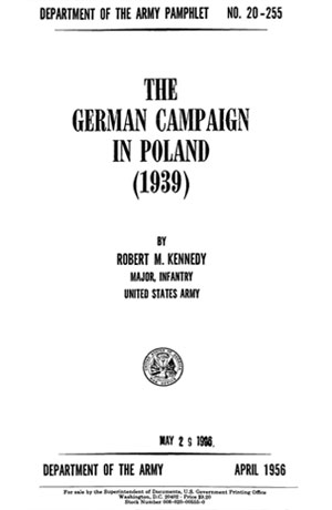 The German Campaign in Poland (1939)