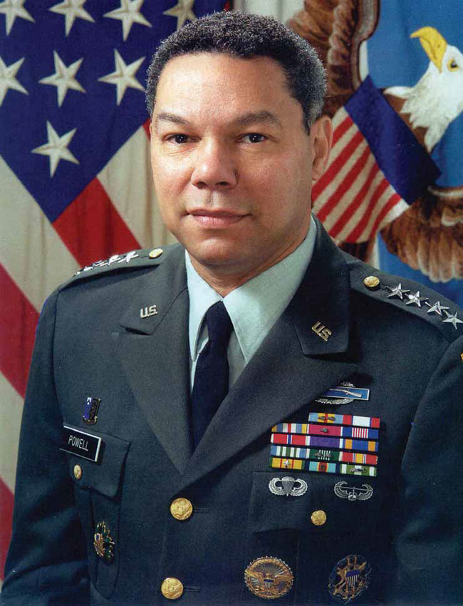 colin powell army assignments