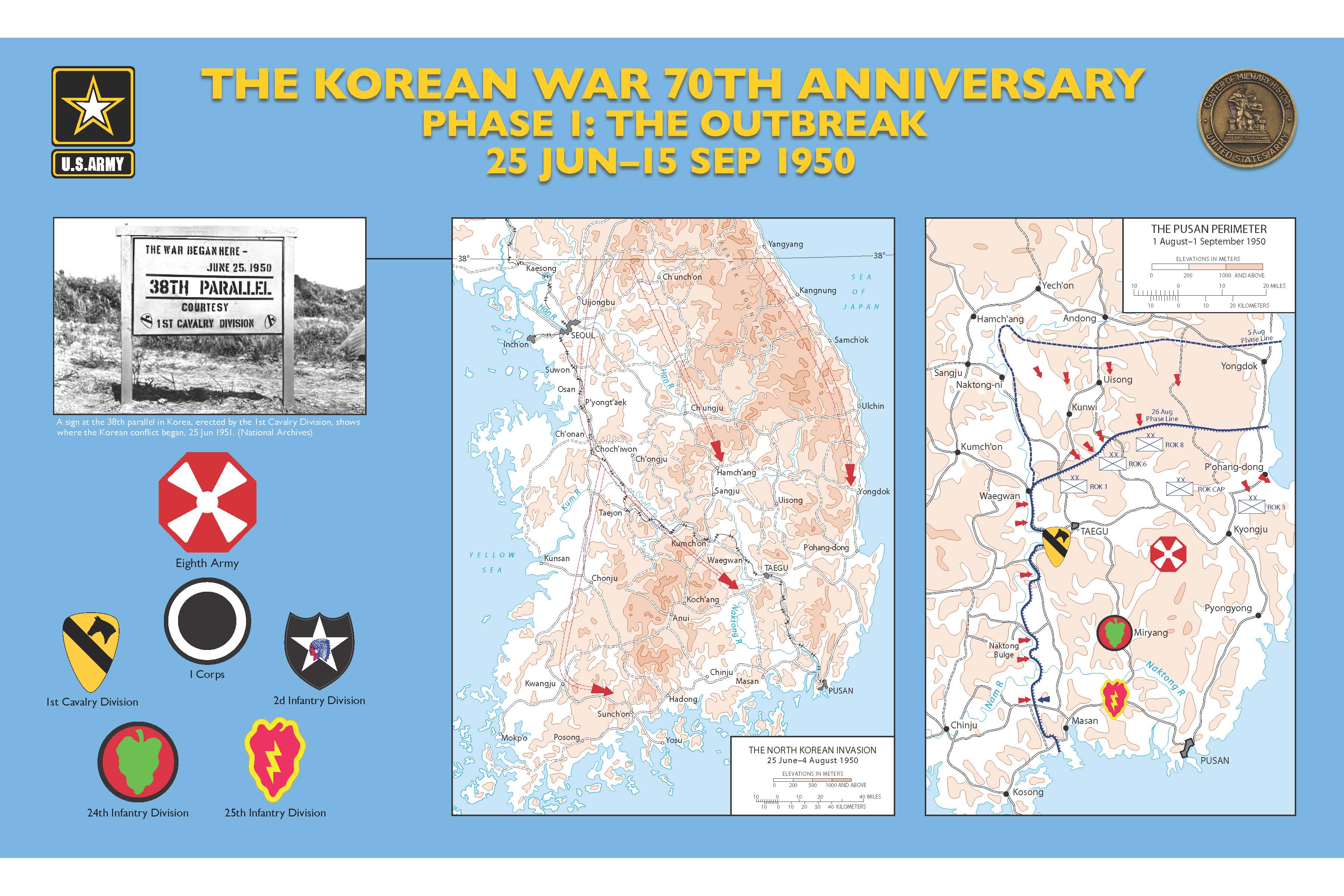 Korea Phase I Map 