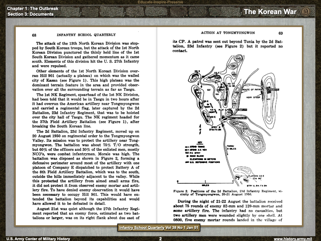 The Outbreak: Documents - The Korean War