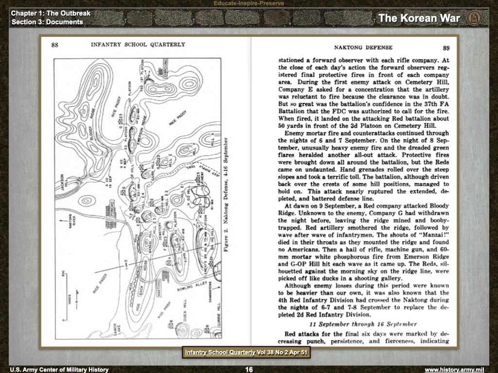 The Outbreak: Documents - The Korean War