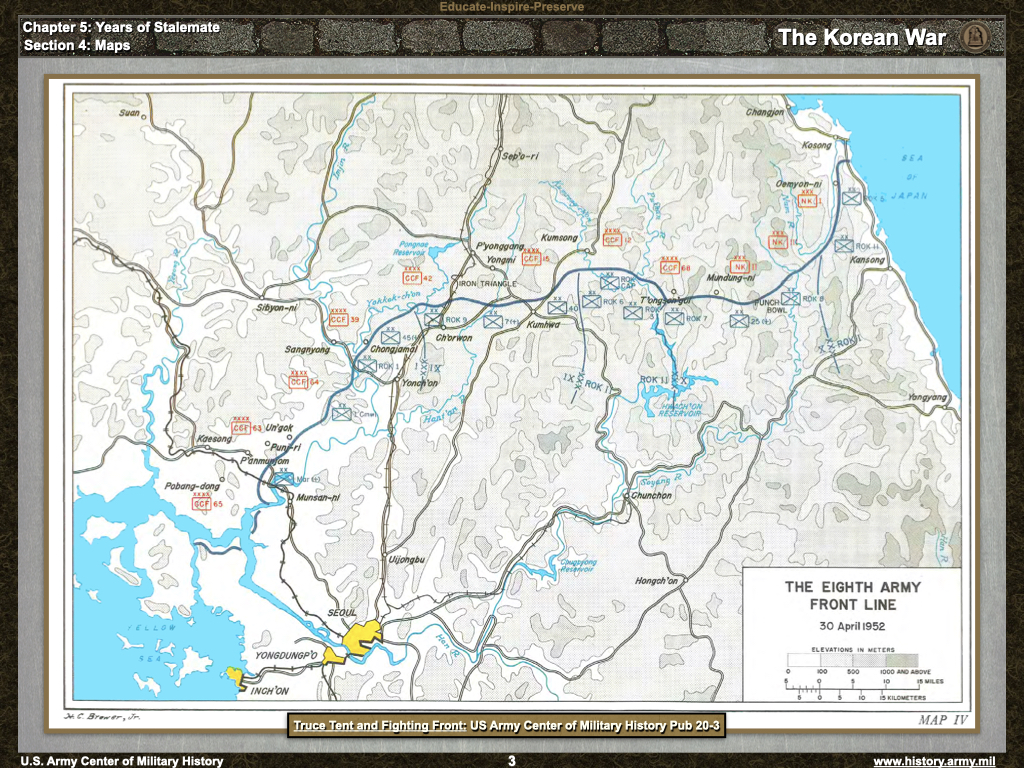 Outpost Carson Map Korean War